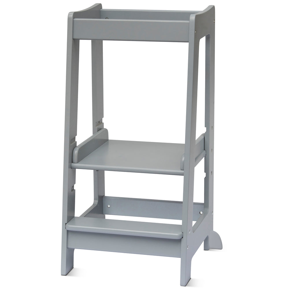 Nuestra torre Montessori para niños pequeños con escalón ajustable